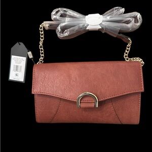 NWT Max Studio Purse in Nutmeg